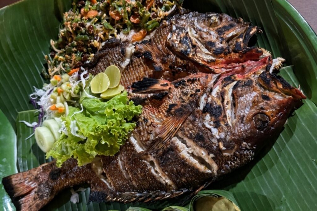 BBQ Grilled Fish Gili Air Indonesia